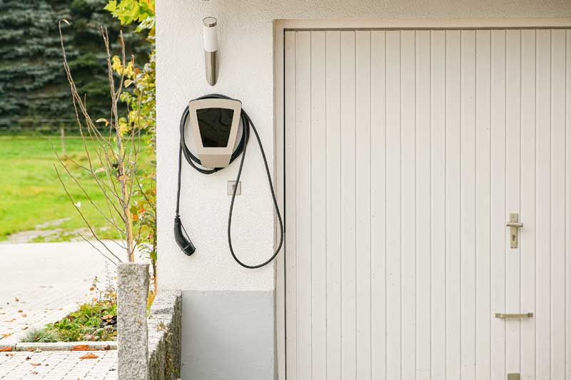 Residential EV Car Charger Installed